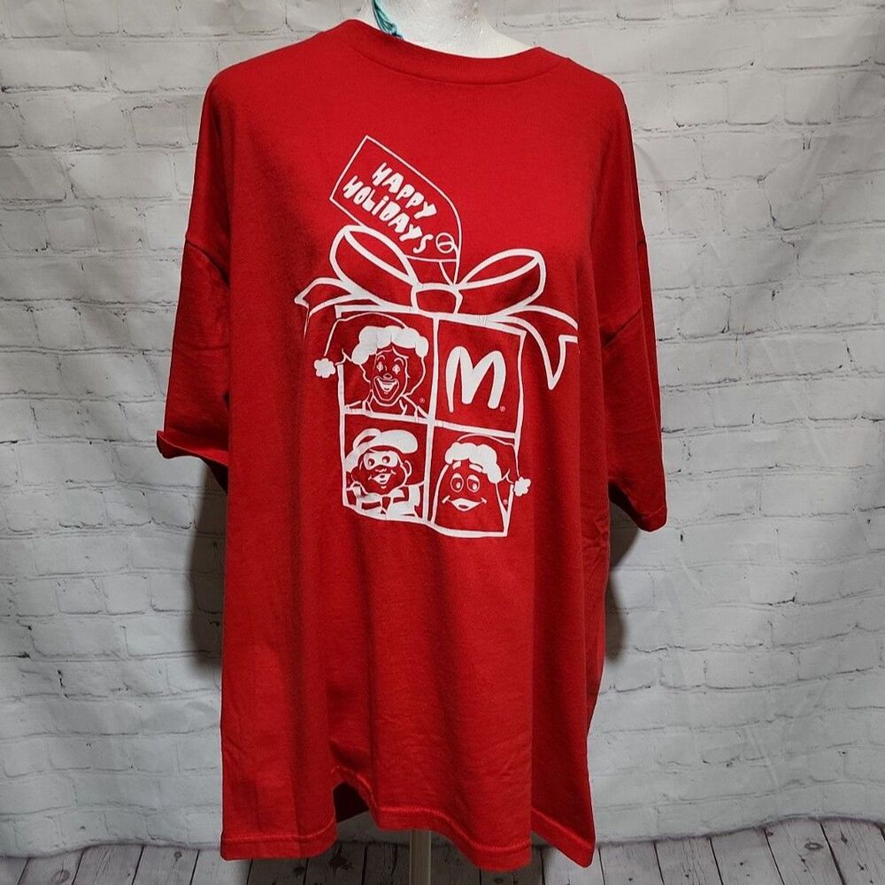 Vintage McDonald’s Christmas shirt